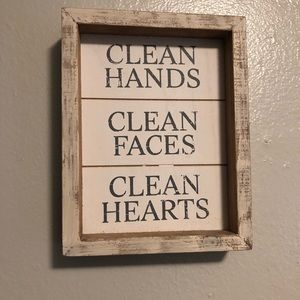 Bathroom Sign